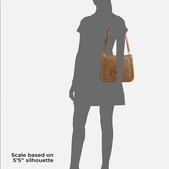 Tory Burch Hannah Shoulder Bag Blue - Picture 16 of 16